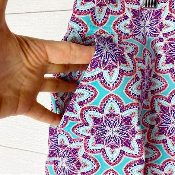 Talbots Summer star print skirt size 14p - Picture 7 of 8